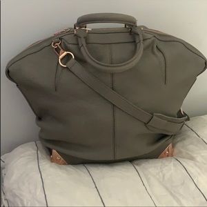 Alexander Wang large bag emilee mercury/ dove gray